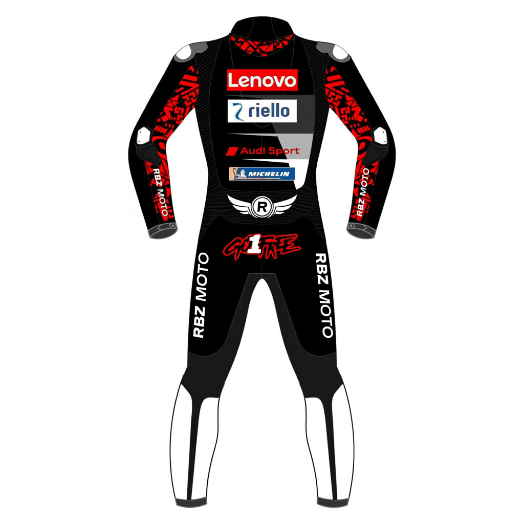 leather motorcycle suit