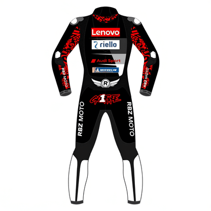 leather motorcycle suit