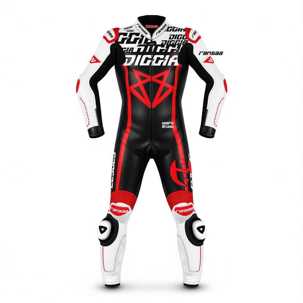 2-piece motorcycle racing suit