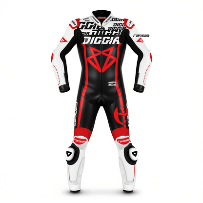 2-piece motorcycle racing suit
