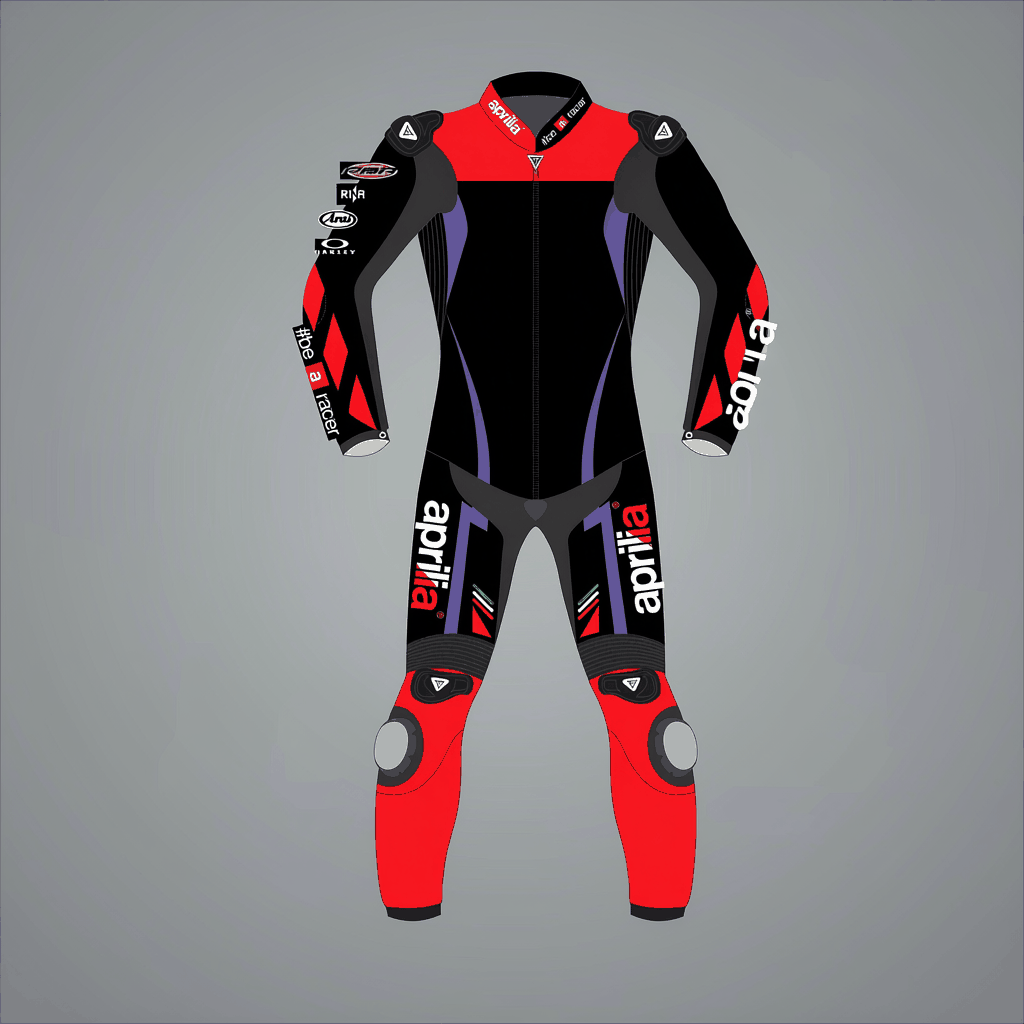 aprilia racing leather suit