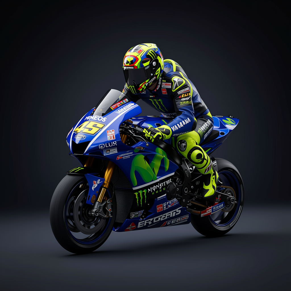 Valentino Rossi Monster Energy Motogp Racing Suit 2020