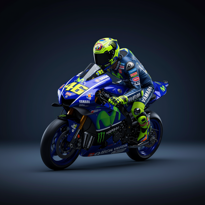 Valentino Rossi Yamaha Motogp Racing Suit 2017