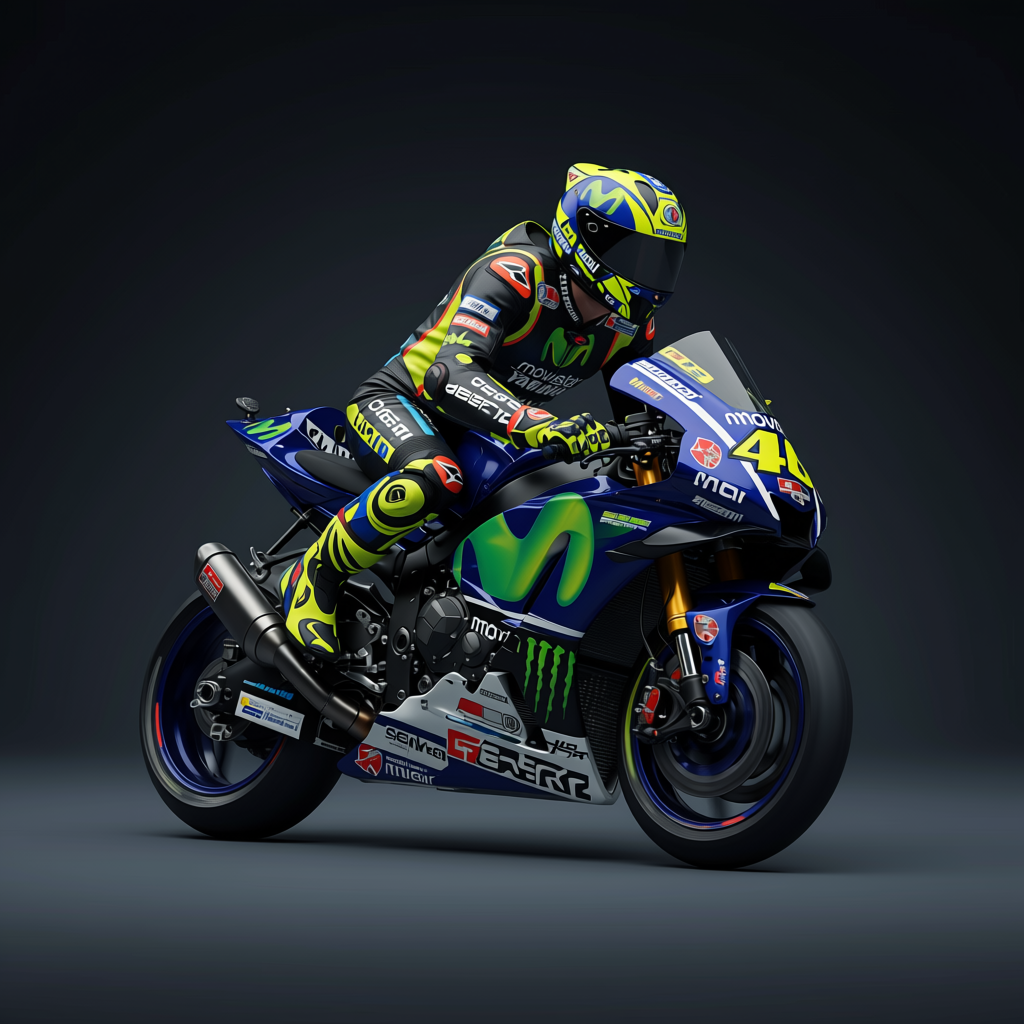 Valentino Rossi Yamaha Racing Suit Motogp 2017