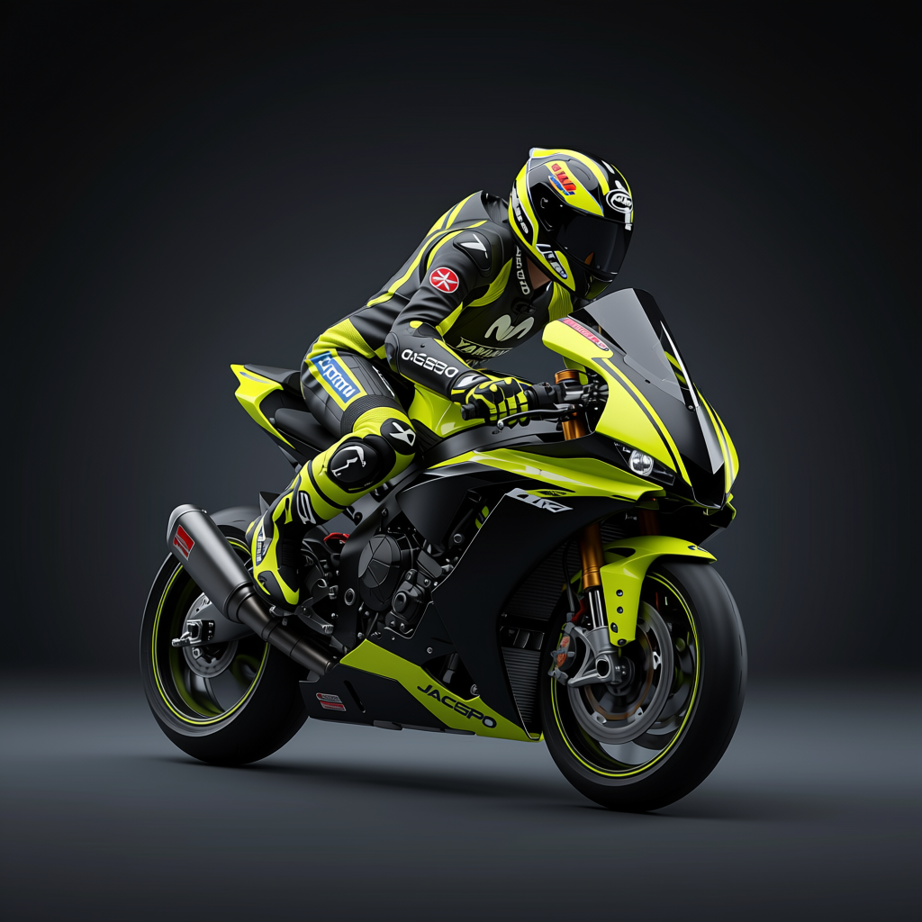 Valentino Rossi Yamaha Motogp Racing Suit 2018