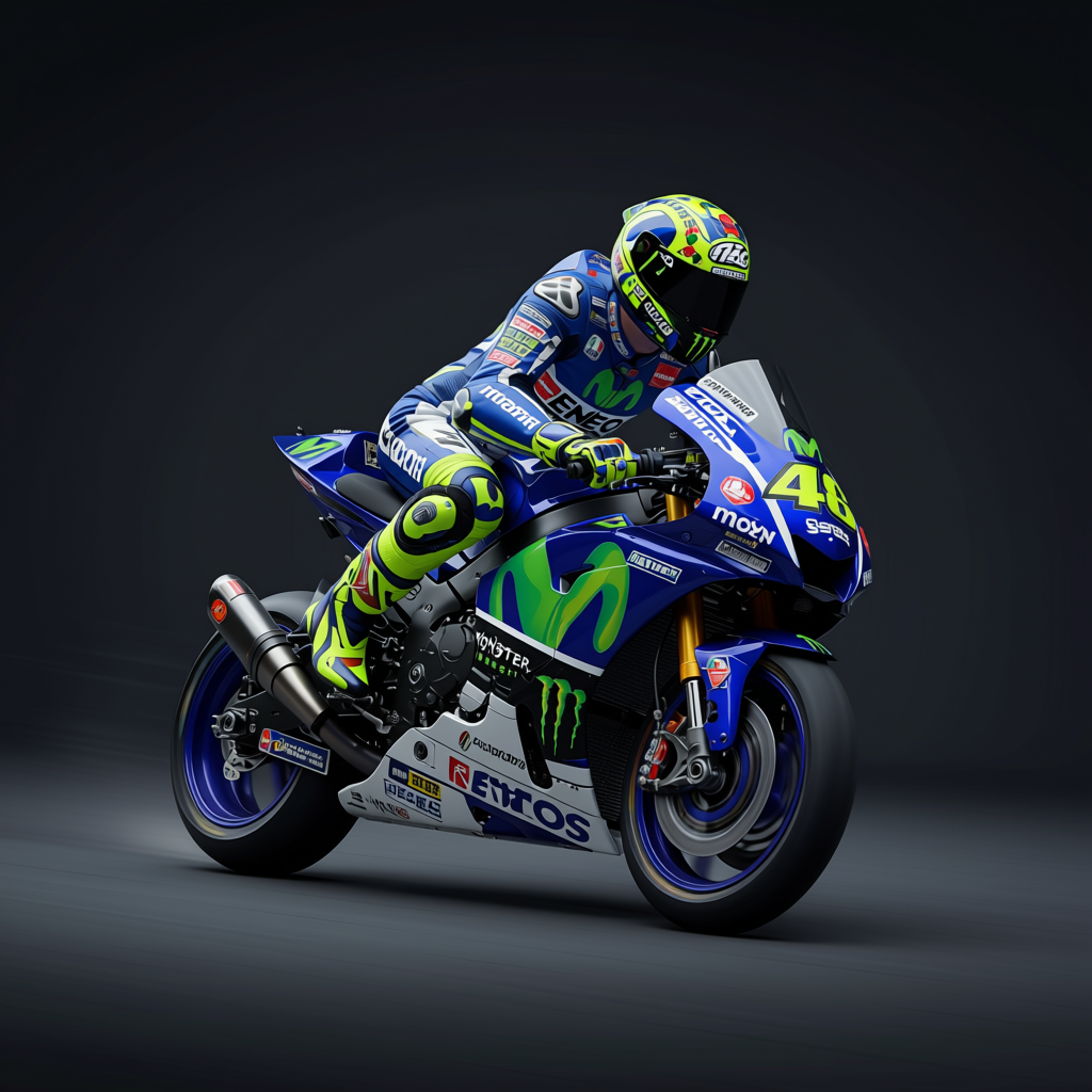Valentino Rossi Yamaha Motogp Racing Suit 2015