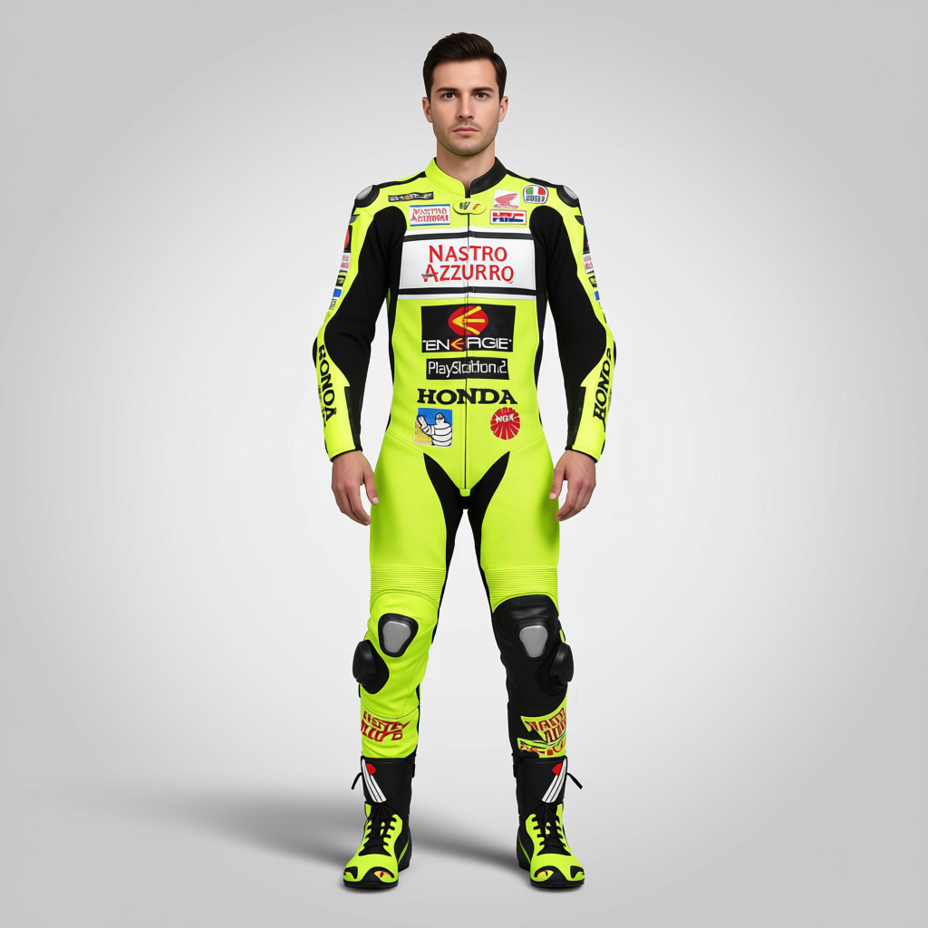 Nastro Azzurro Suit Valentino Rossi Honda Motogp 2013