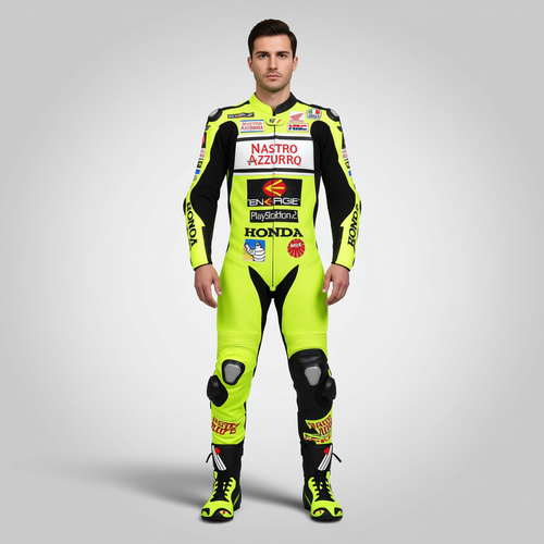 Nastro Azzurro Suit Valentino Rossi Honda Motogp 2013