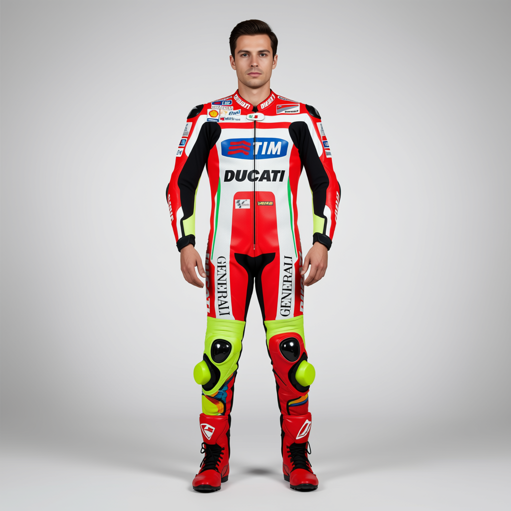 Valentino Rossi Ducati Racing Suit Motogp 2012
