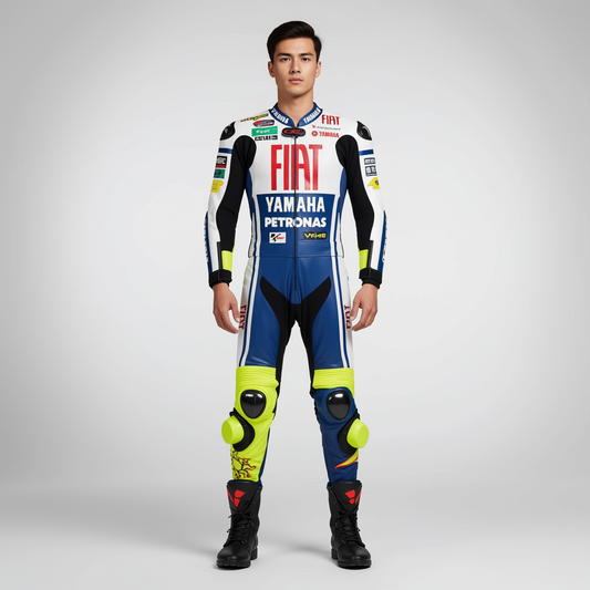 Valentino Rossi FIAT Yahama Racing Suit Motogp 2010