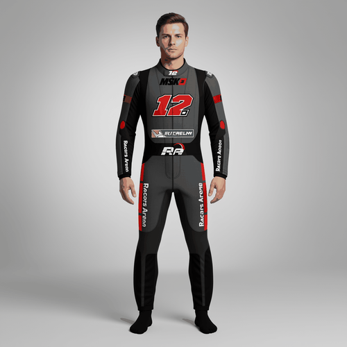 two piece racing suit