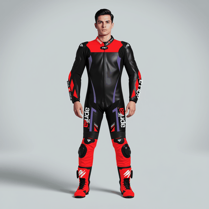aprilia racing leather suit