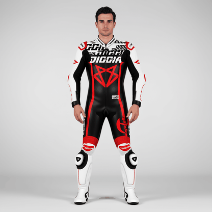2-piece motorcycle racing suit