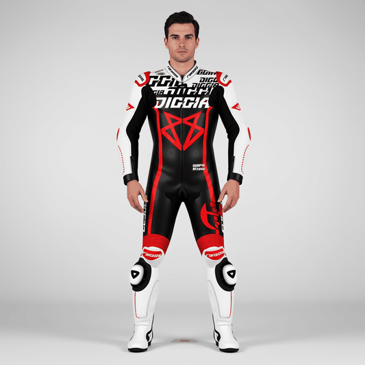 2-piece motorcycle racing suit