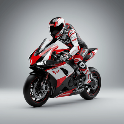 2-piece motorcycle racing suit