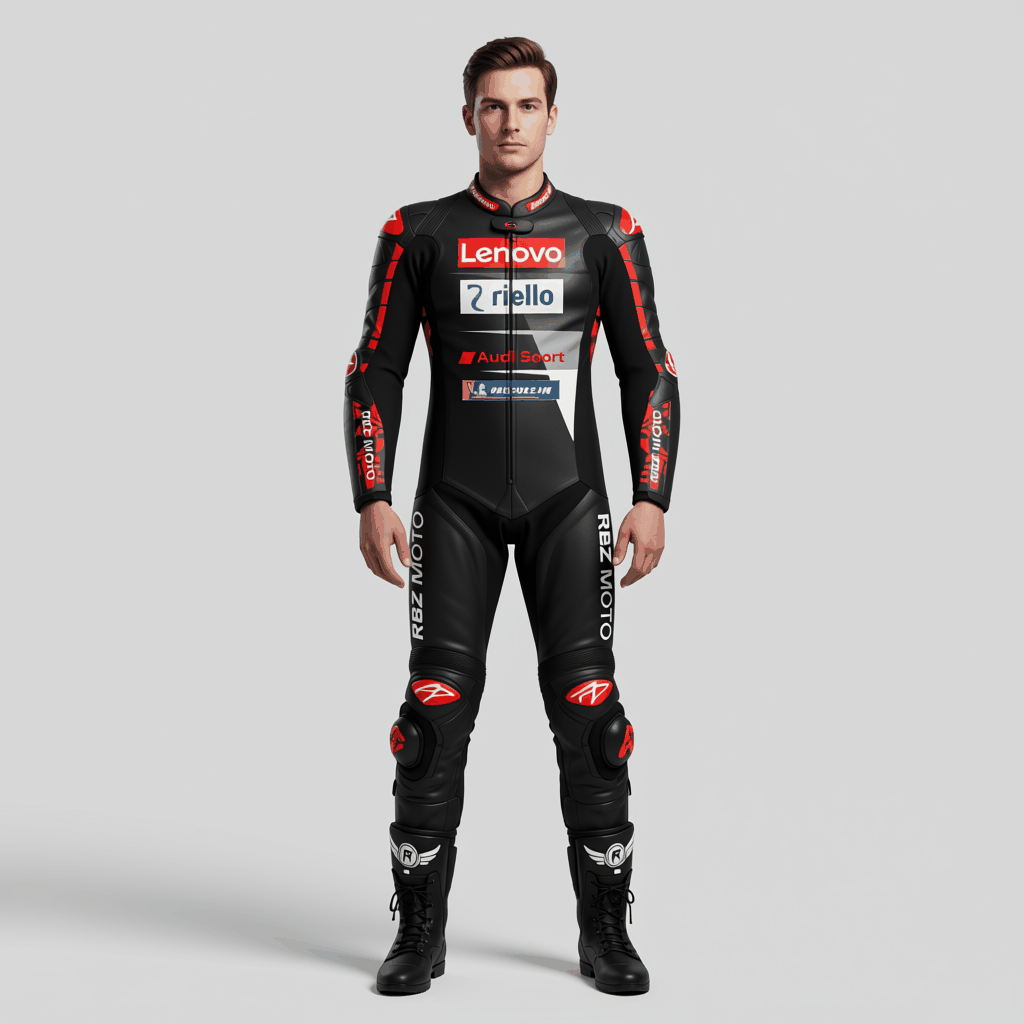 leather motorcycle suit