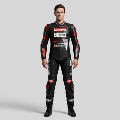 leather motorcycle suit