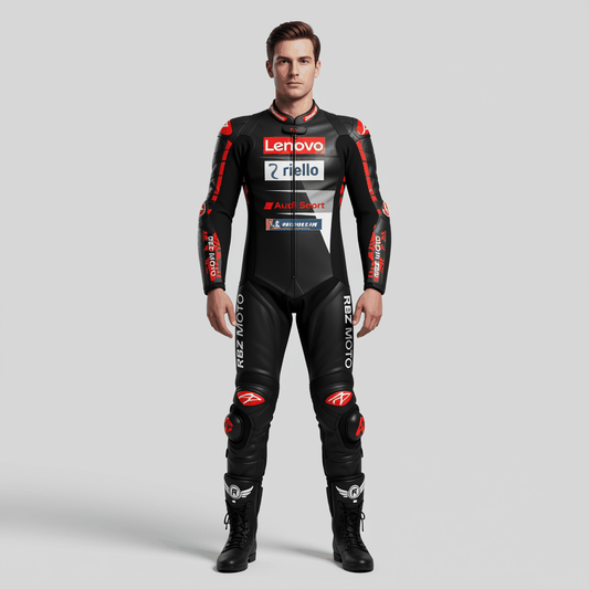 leather motorcycle suit