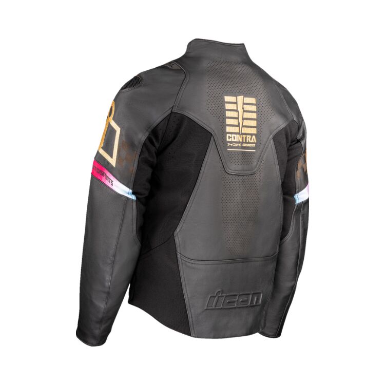ICON Contra Performance Leather Moto Jacket