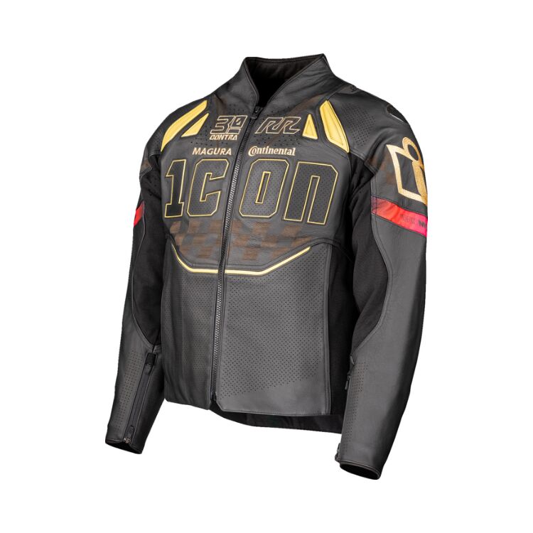 ICON Contra Performance Leather Moto Jacket