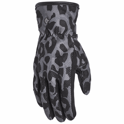 Roland Sands Seventy4 Caspian CE women's motorcycle gloves black and red