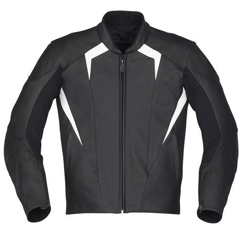 Precision Track Performance Leather Biker Jacket